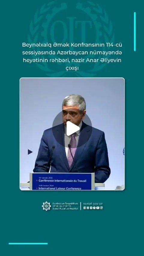 890 likes, 2 comments - sosial.gov.az on June 3, 2026: "Beynəlxalq Əmək Təşkilatına üzv ölkələrin hö