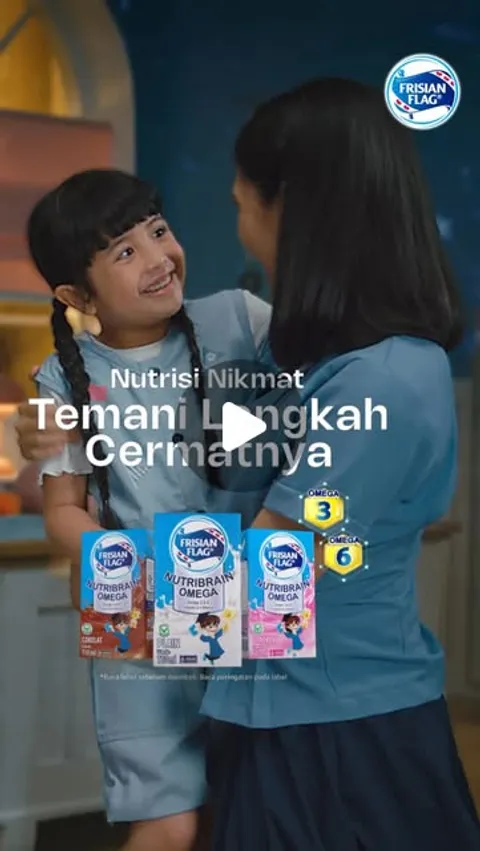 Frisian Flag Nutribrain Omega, dengan Omega 3&6, Nutrisi Nikmat Temani Langkah Cermatnya!