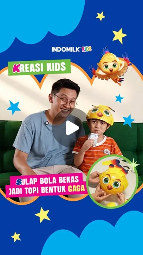 Dari bola bekas jadi karya sekeren ini ⚽🧢✨

Kreativitas Kids memang nggak ada habisnya!
Lewat video