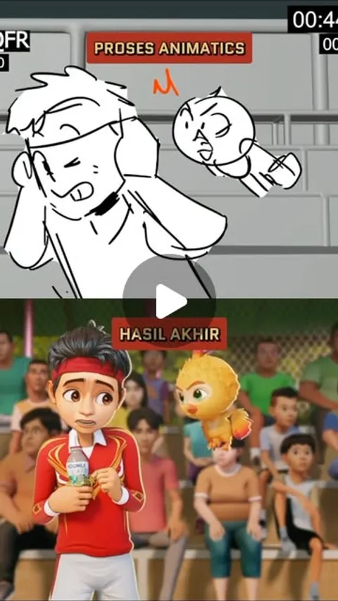 Dari animatics sampai hasil akhir, semua detail dibuat semaksimal mungkin! 🤩✨ Sama kayak Indomilk K