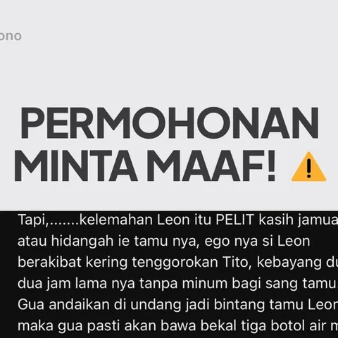 5,988 likes, 451 comments - leonhartono on August 12, 2026: "Ngakak si sebenernya bacanya sangat ent