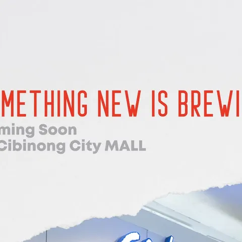 Something new is brewing. 👀
Cibinong, siap-siap ya buat hangout spot baru yang bakal nemenin hari