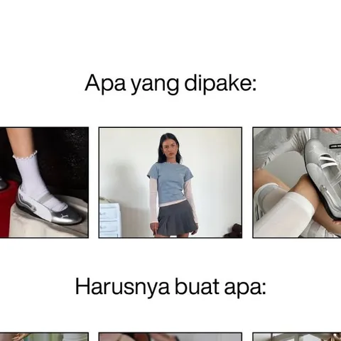 dari ballet flats, tabi, samoe bootsss 👀 dipake buat nge matcha gas gasih 🤣

#overheardbeauty #ohb