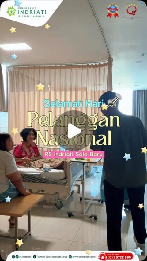rs.indriati on September 4, 2026: "Bagi RS Indriati Solo Baru, pasien bukan sekadar pelanggan, melai