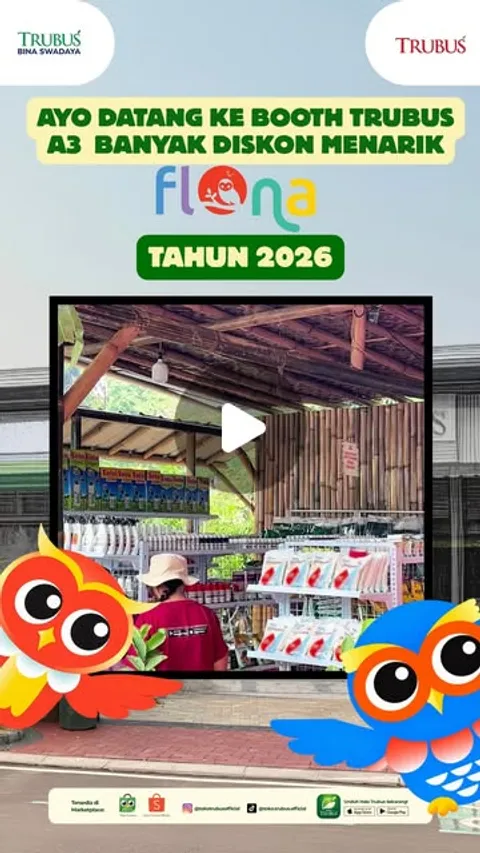 🍊 Promo Paket Hemat 4 bibit jeruk cuma Rp50.000 di booth Trubus! Nikmati juga diskon spesial hingga