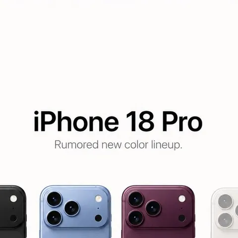 The iPhone 18 Pro is rumored to arrive in Dark Cherry, Sky Blue, and Black, while Silver may be drop